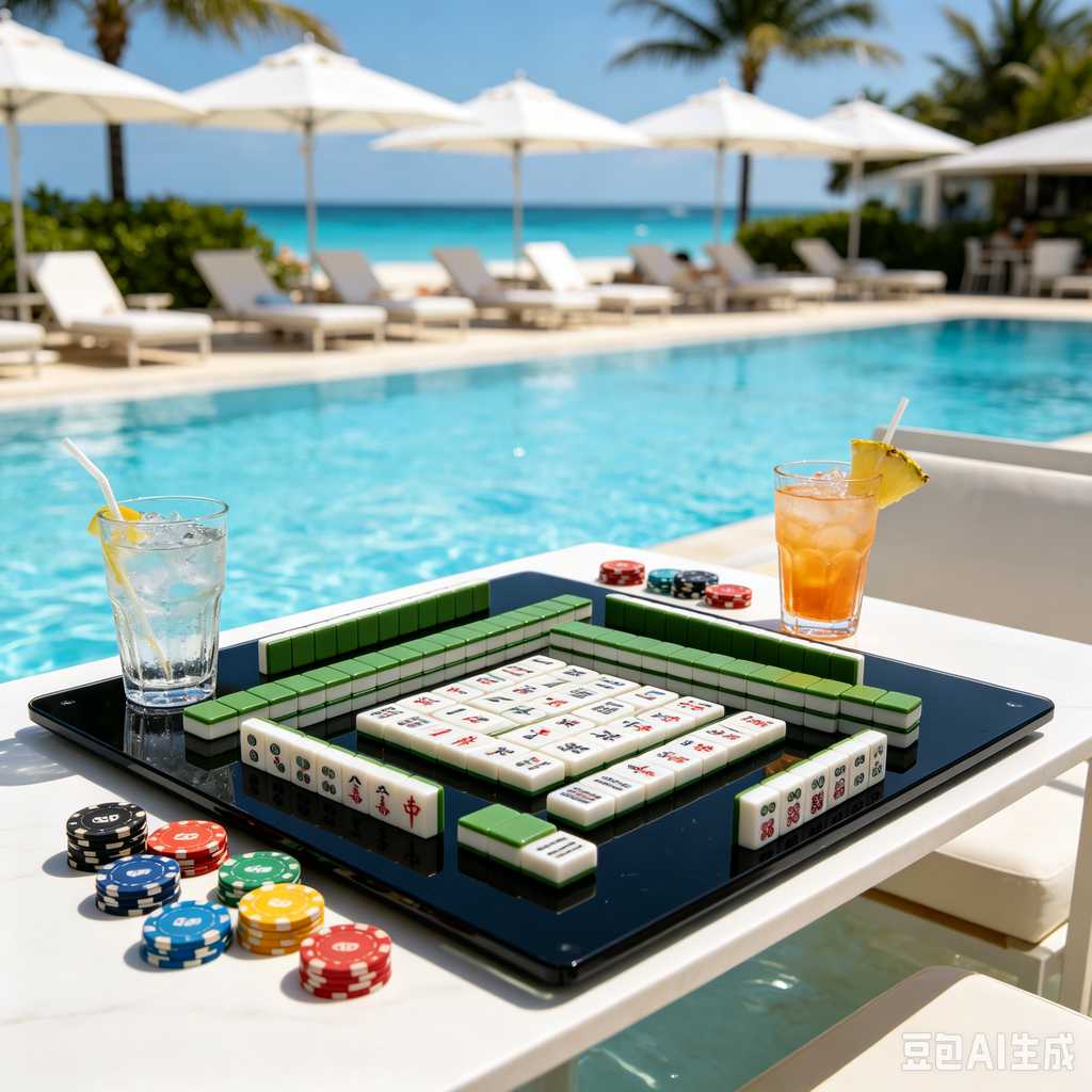 black luxury mahjong set