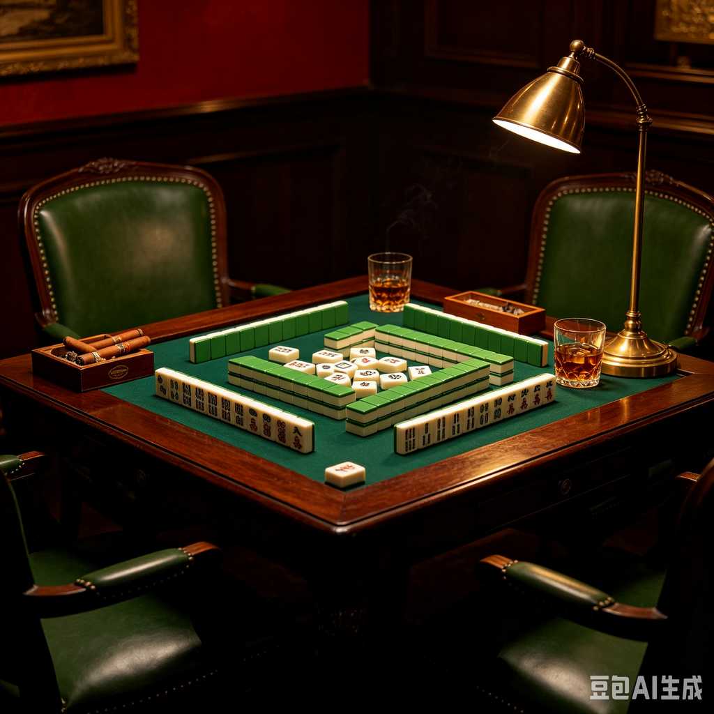 oil painting mahjong set