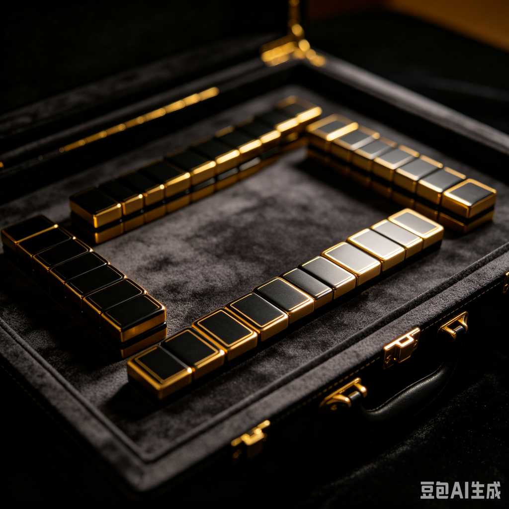high end travel mahjong set